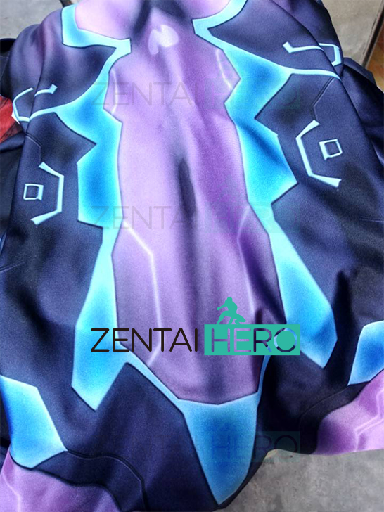 3D Printed Hyperdimension Neptunia Next Purple Cosplay Costumes